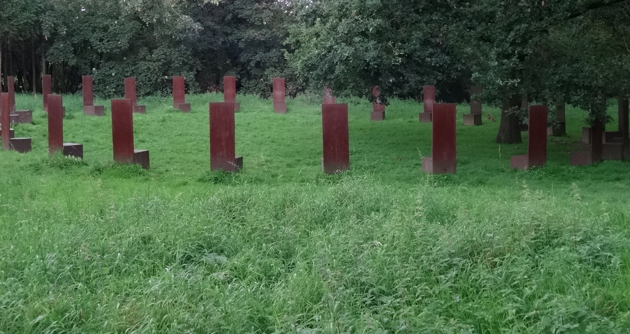 ein Stuhlkreis auf einer Lichtung